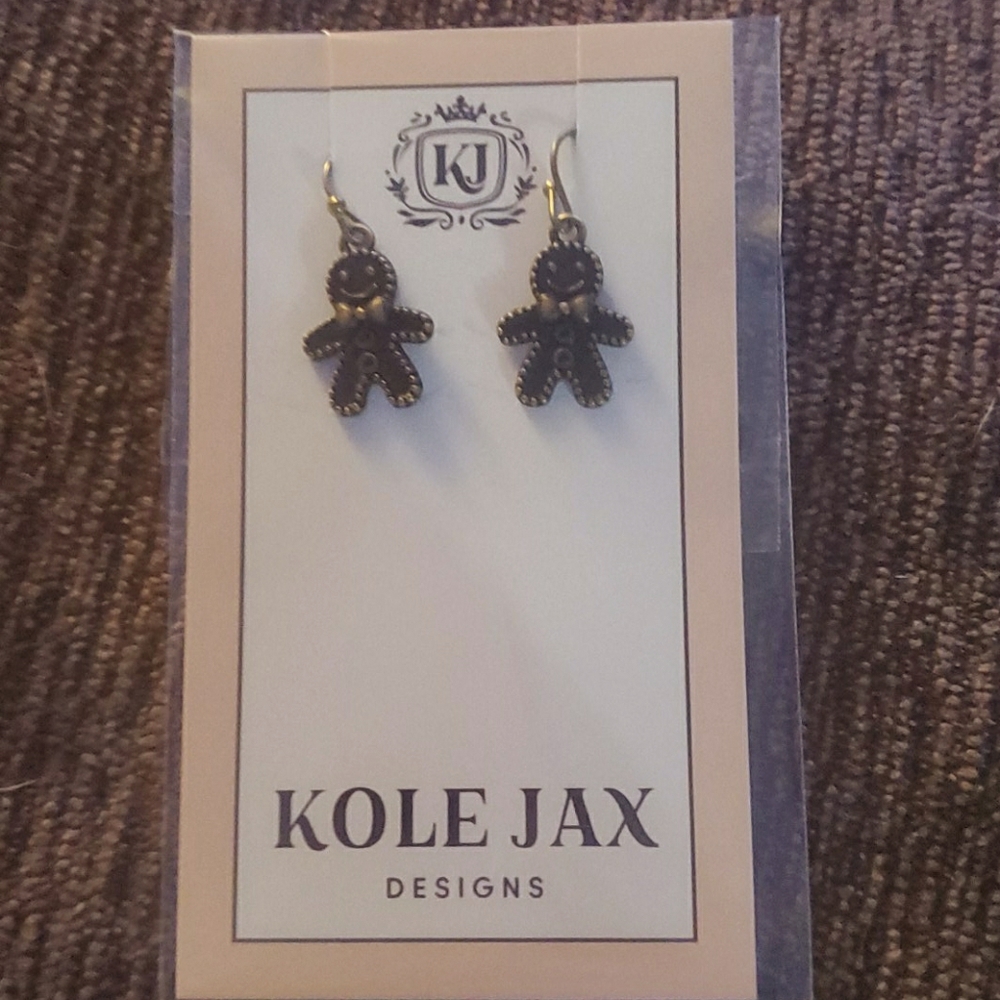 Gingerbread earrings